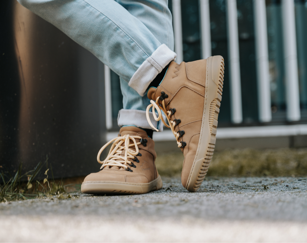 Barefoot Sneakers Barebarics Element - Walnut Brown