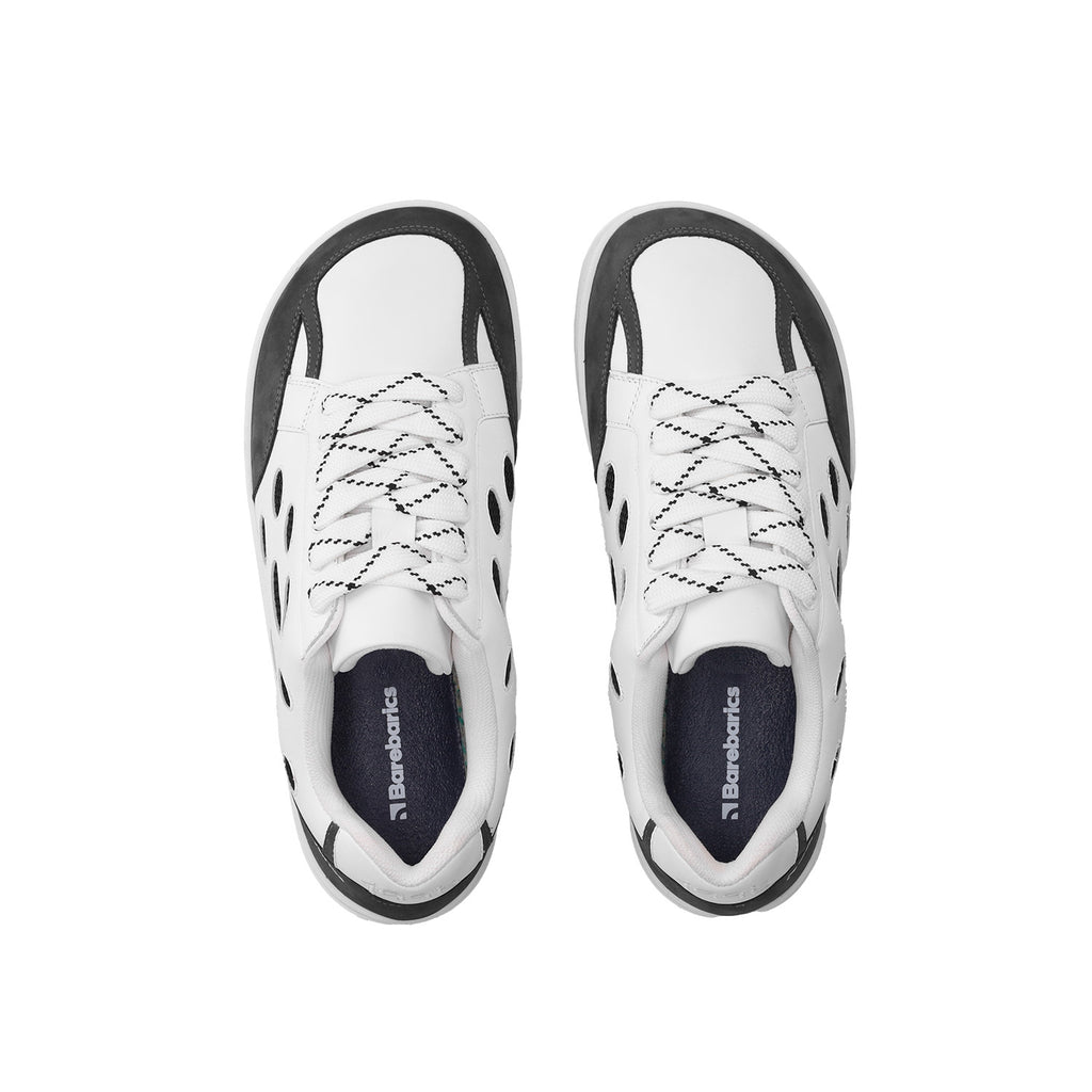 Barefoot Sneakers Barebarics Fusion - White & Charcoal