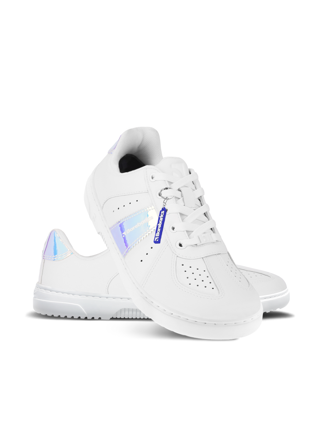 Barefoot Sneakers Barebarics Icara - White & Pastel Iridescent