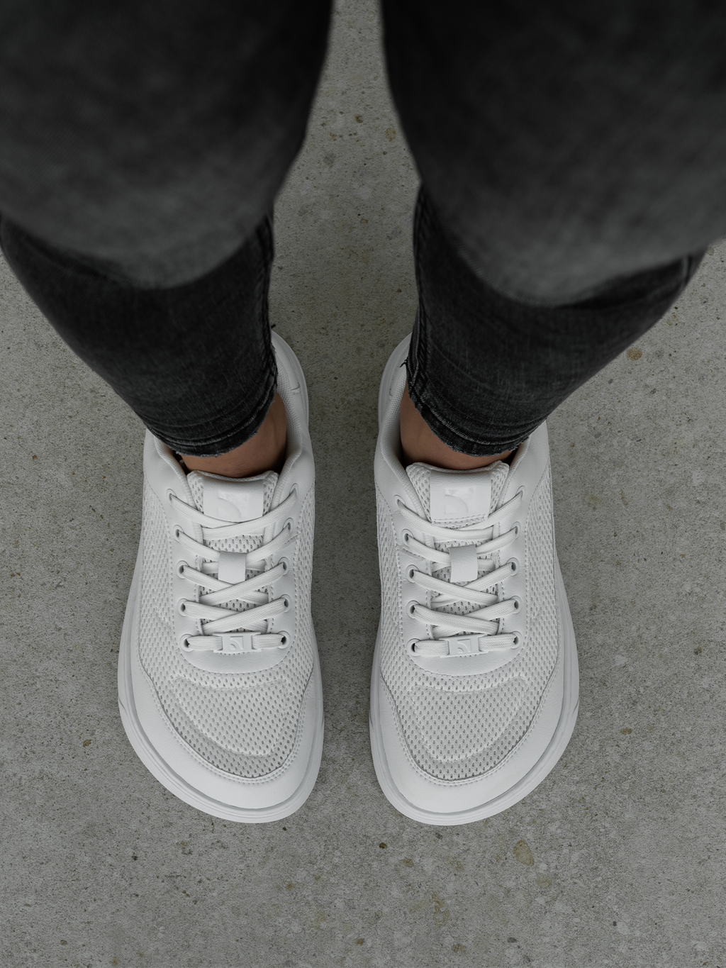 Barefoot Sneakers Barebarics Vaporo - All White