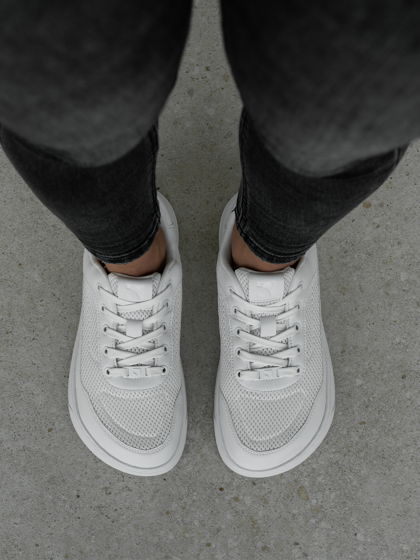 Barefoot Sneakers Barebarics Vaporo - All White