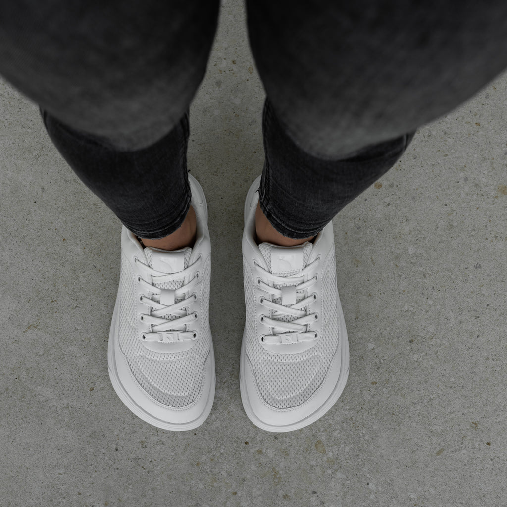 Barefoot Sneakers Barebarics Vaporo - All White