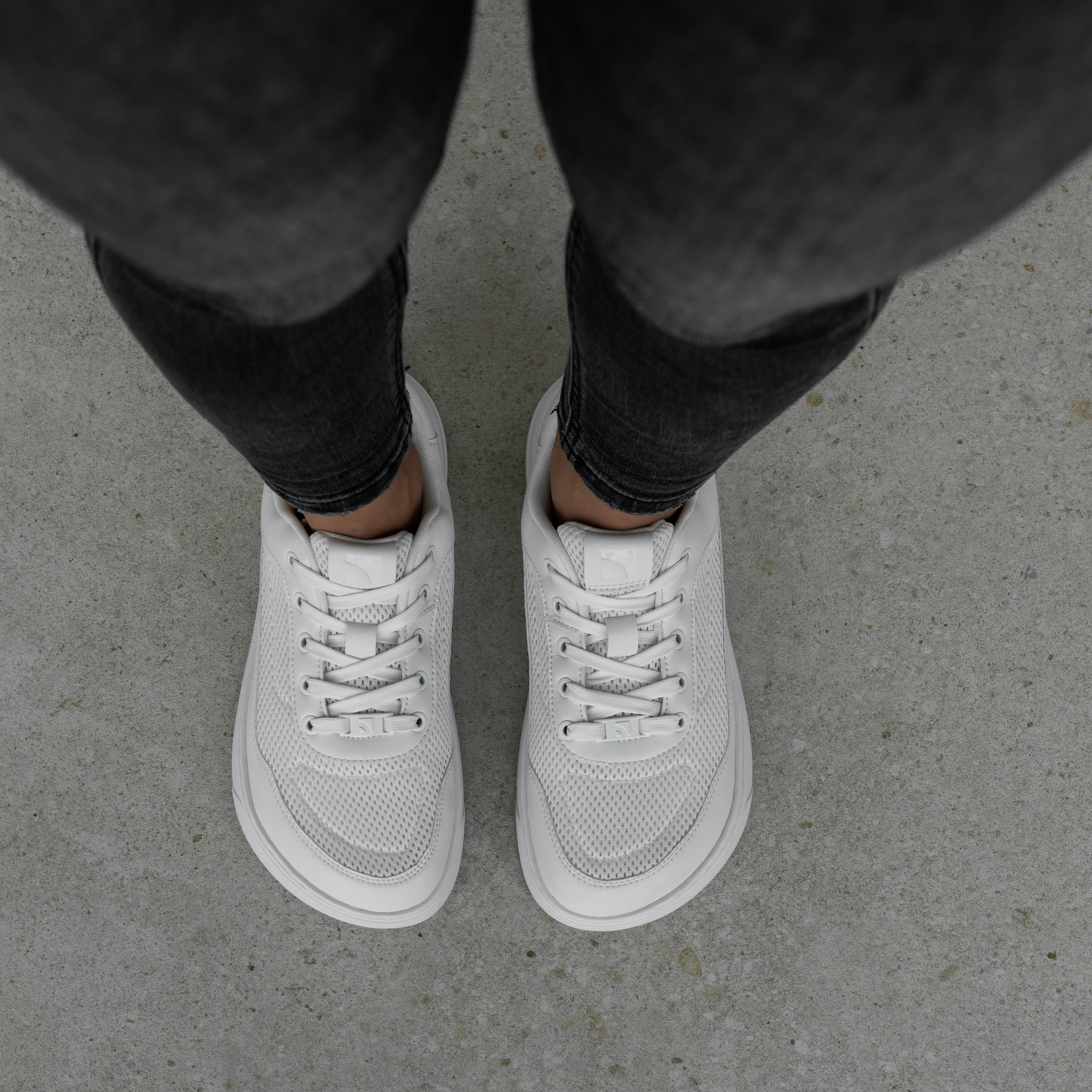 Barefoot Sneakers Barebarics Vaporo - All White