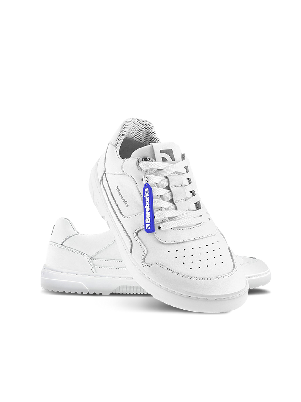 Barefoot Sneakers Barebarics Zing - All White - Leather