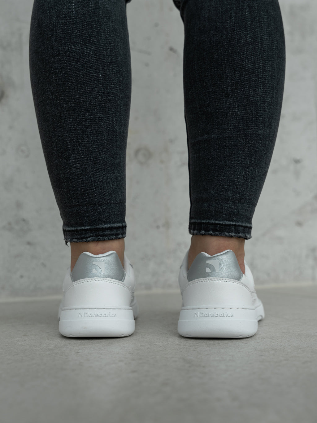 Barefoot Sneakers Barebarics Zing - Fresh - White & Silver