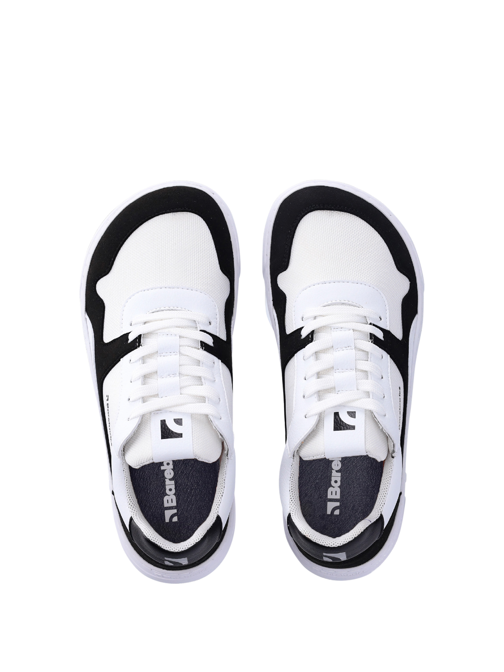 Barefoot Sneakers Barebarics - Zing - White & Black