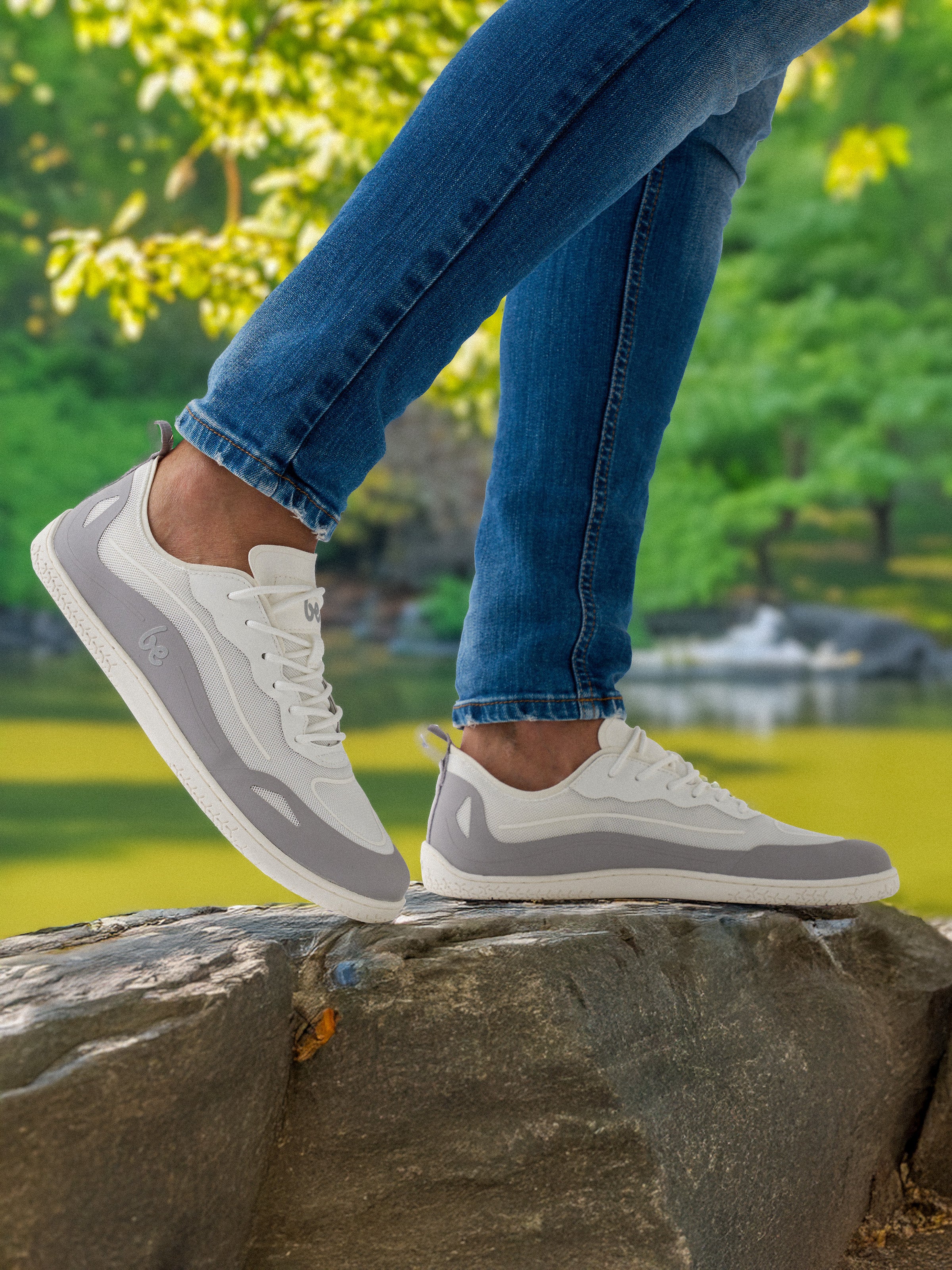 Barefoot Sneakers Be Lenka Velocity - Slate