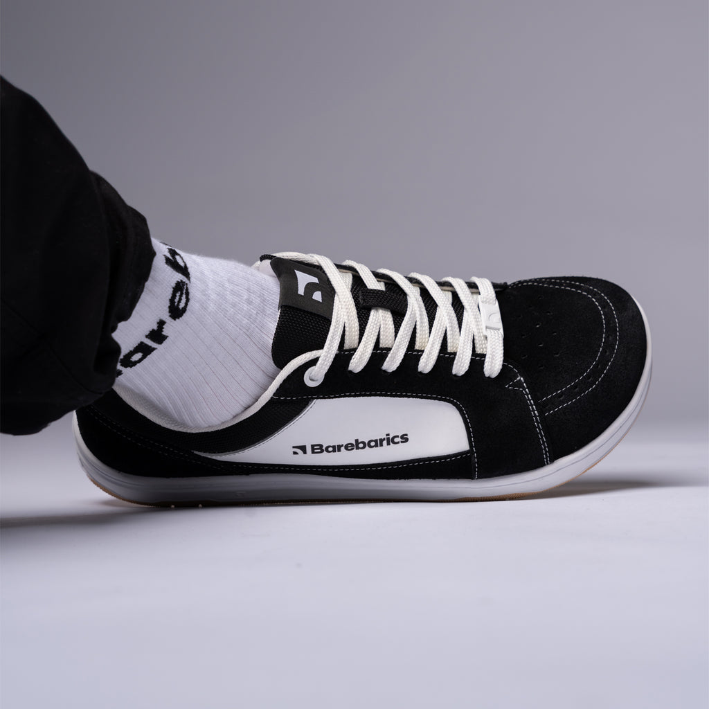 Barefoot Shoes Barebarics Legend - Black & White
