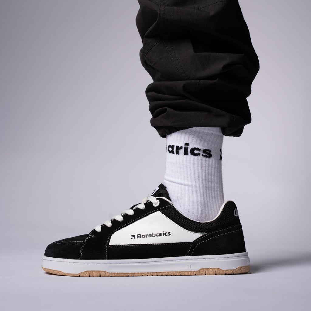 Barefoot Shoes Barebarics Legend - Black & White