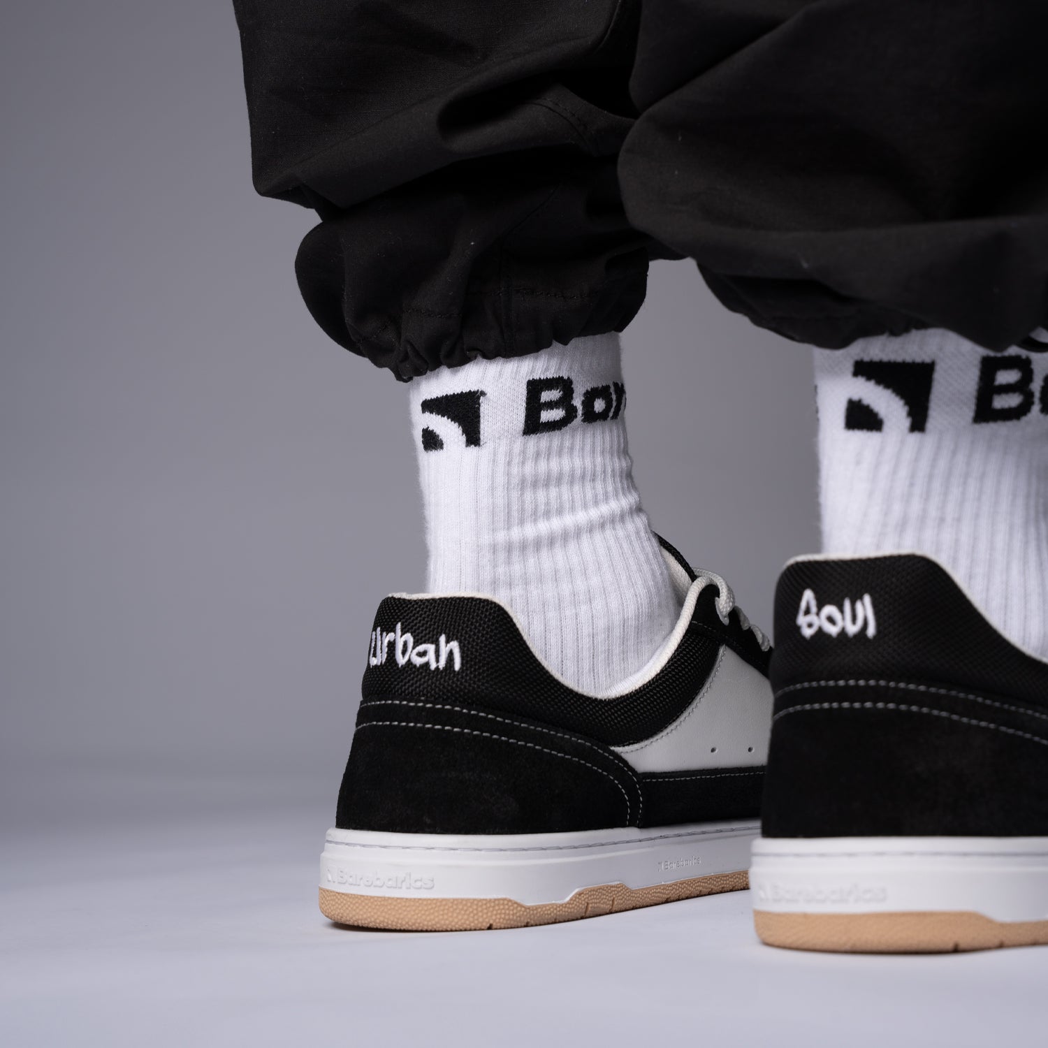 Barefoot Shoes Barebarics Legend - Black & White
