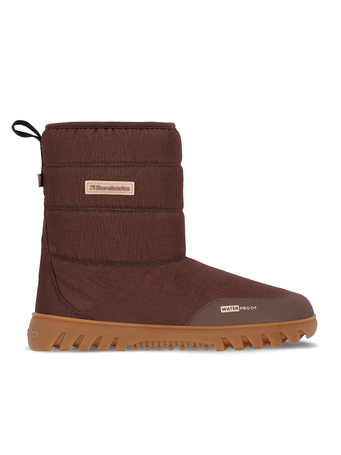 Barefoot Winter Boots Barebarics PolarStride - Copper Brown - Barefoot Shoe Store