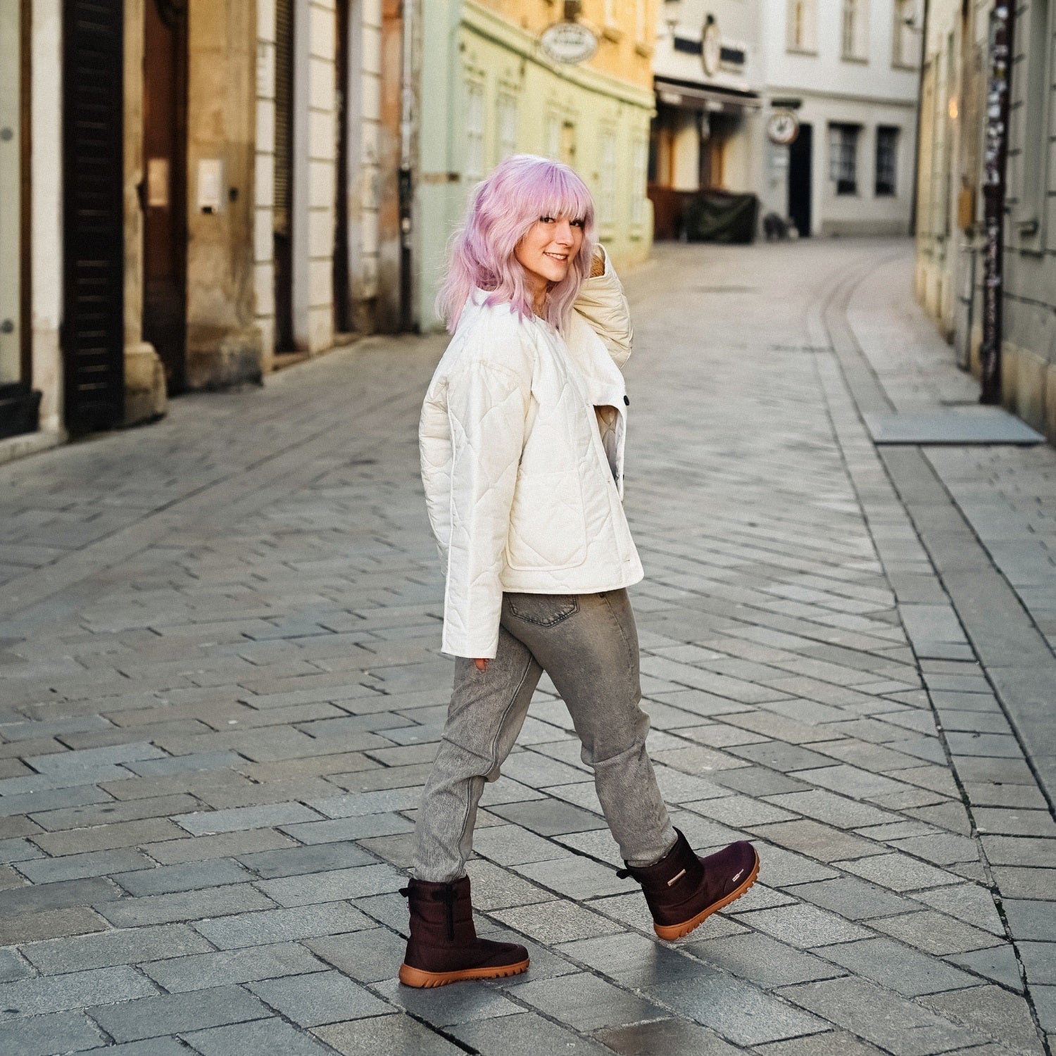 Barefoot Winter Boots Barebarics PolarStride - Copper Brown - Barefoot Shoe Store
