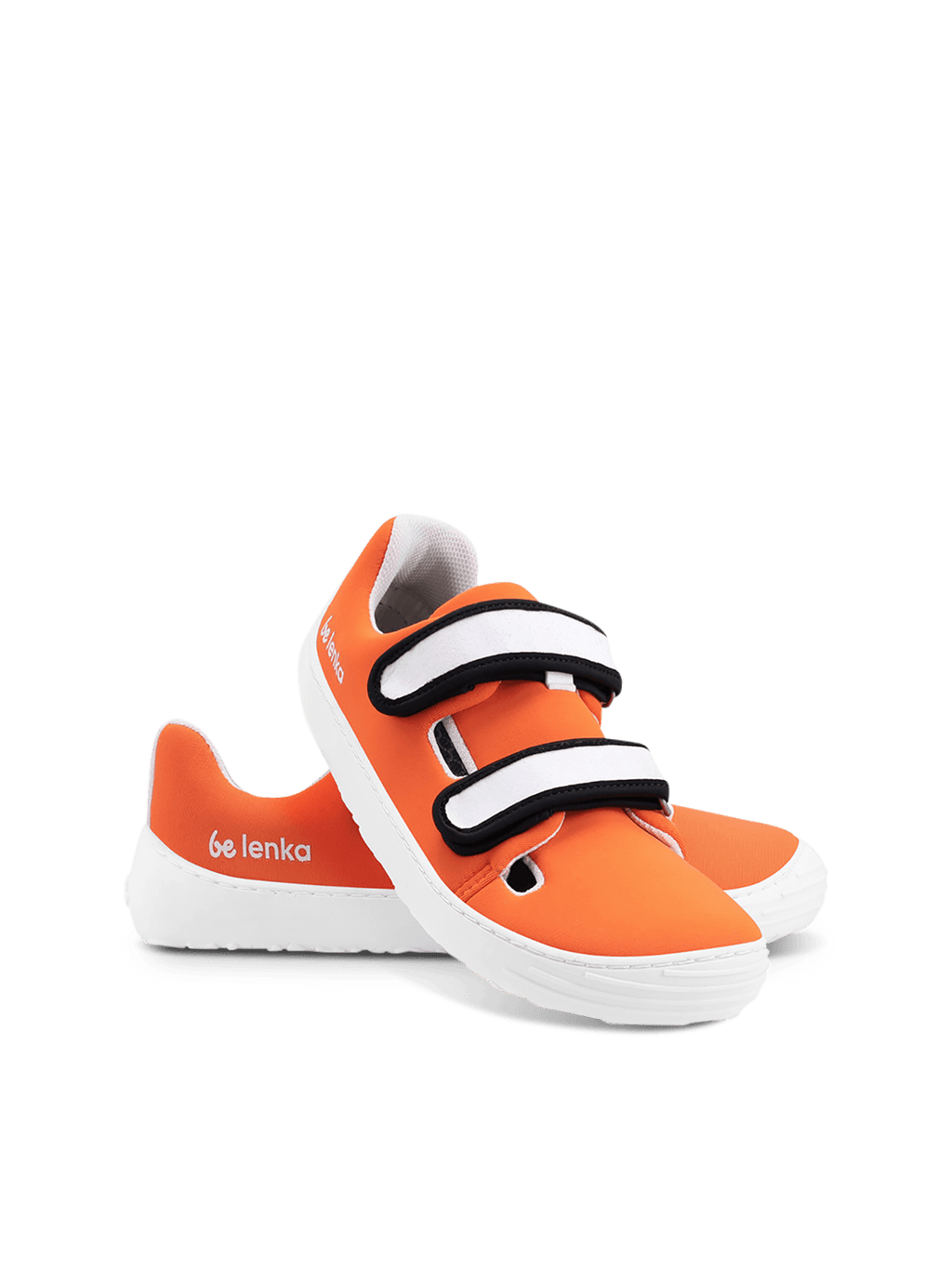 Be Lenka Kids barefoot sneakers Seasiders - Orangy - Barefoot Shoe Store