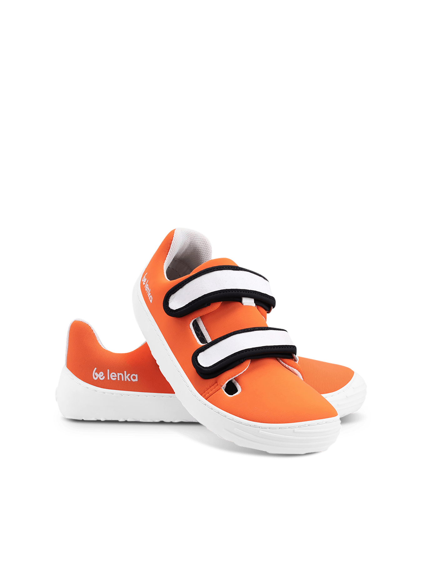 Be Lenka Kids barefoot sneakers Seasiders - Orangy - Barefoot Shoe Store