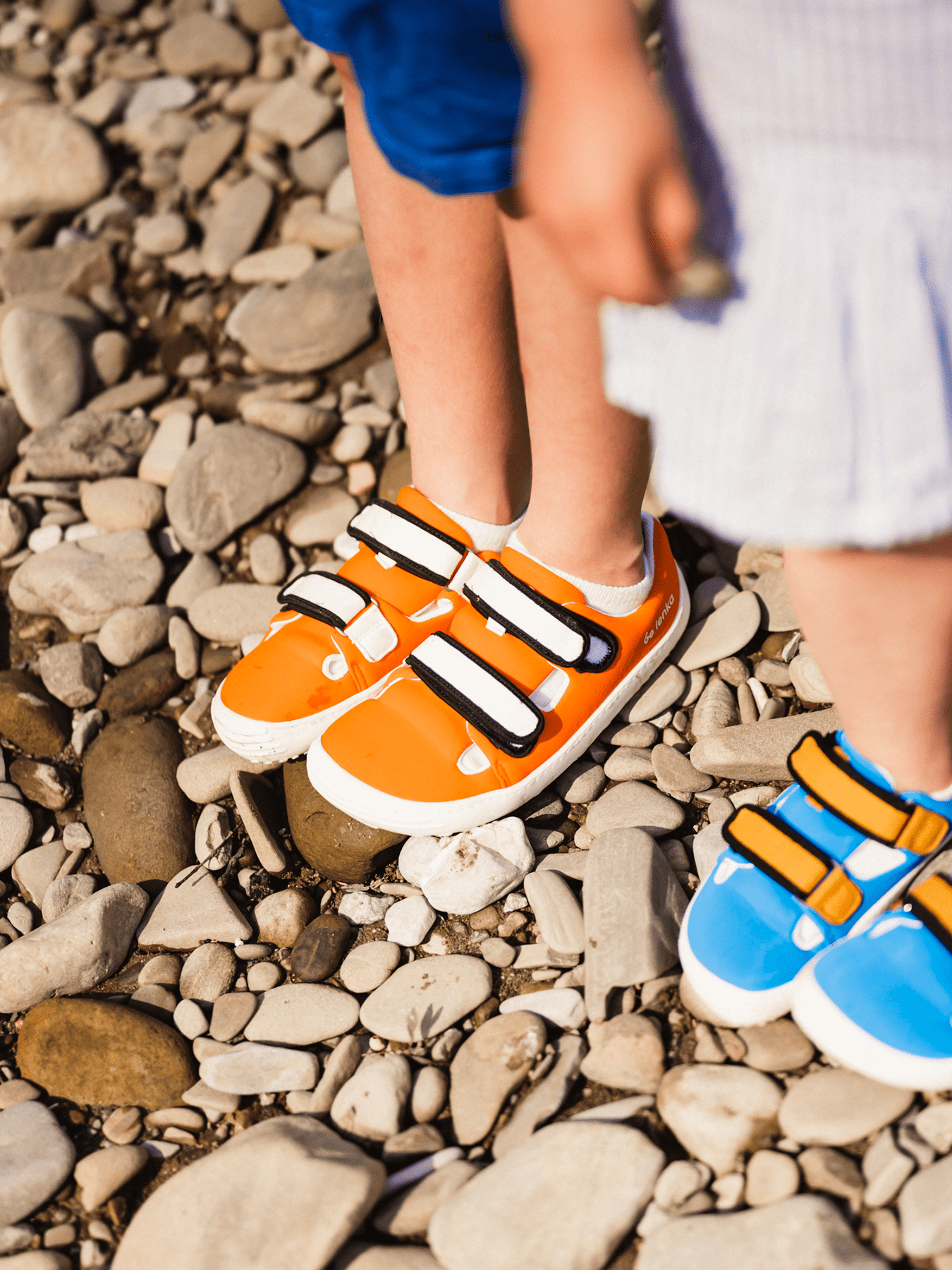 Be Lenka Kids barefoot sneakers Seasiders - Orangy - Barefoot Shoe Store