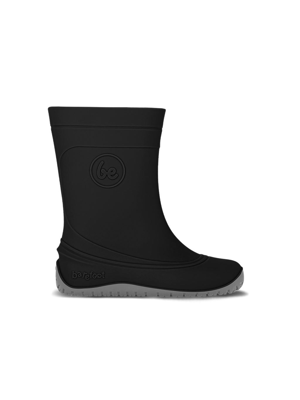 Kids Barefoot Rain Boots Be Lenka Pudds - Black