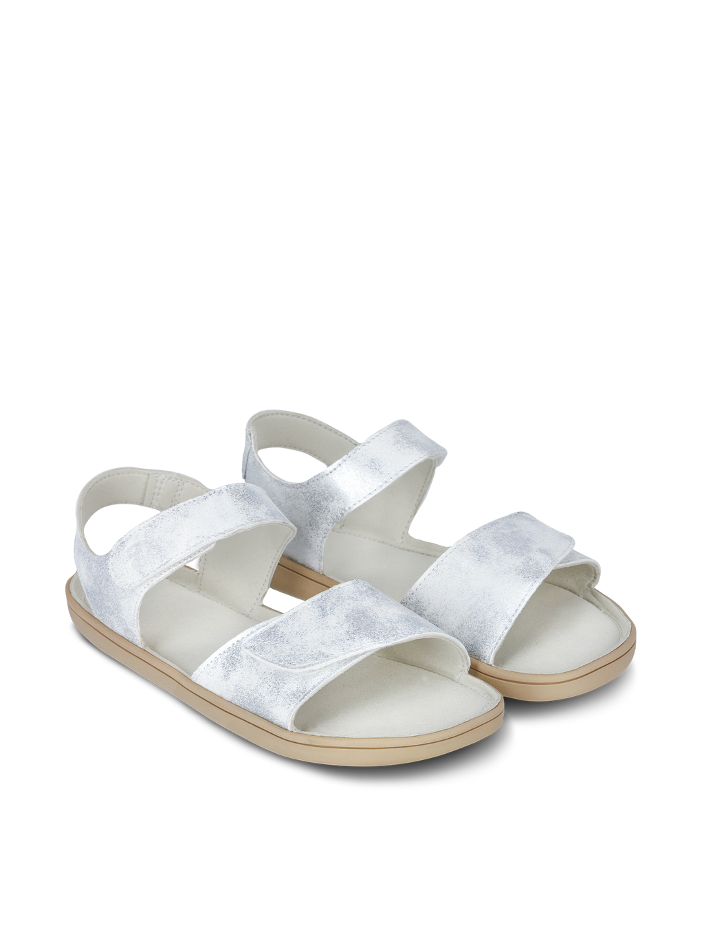 Kids' barefoot sandals Be Lenka Miami Kids - Off - White Sparkle