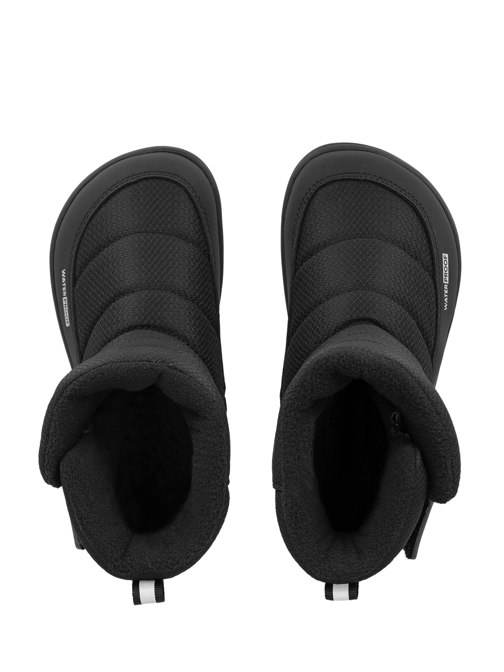Kid's barefoot snow boots Be Lenka Ailo Kids - All Black