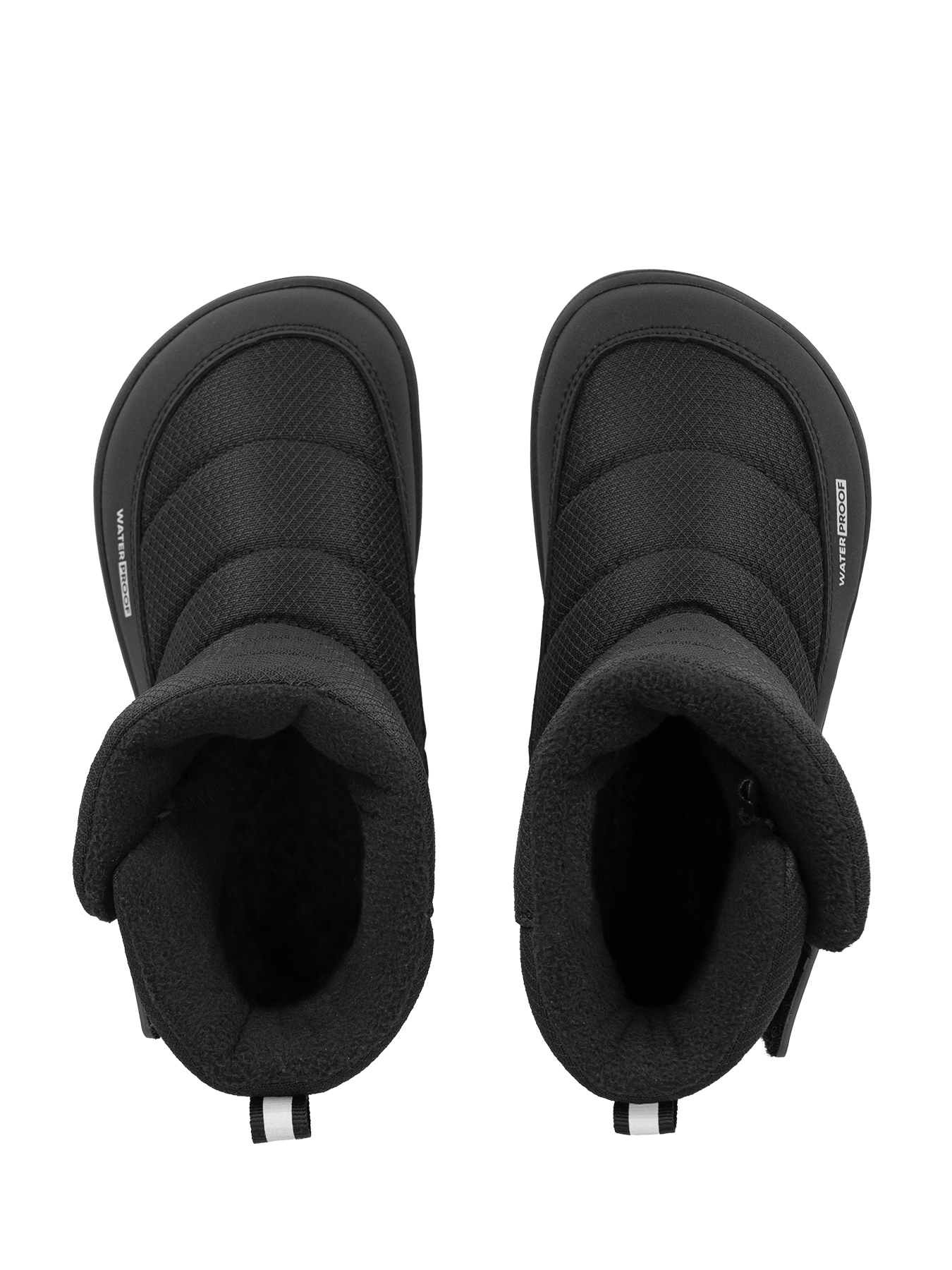 Kid's barefoot snow boots Be Lenka Ailo Kids - All Black