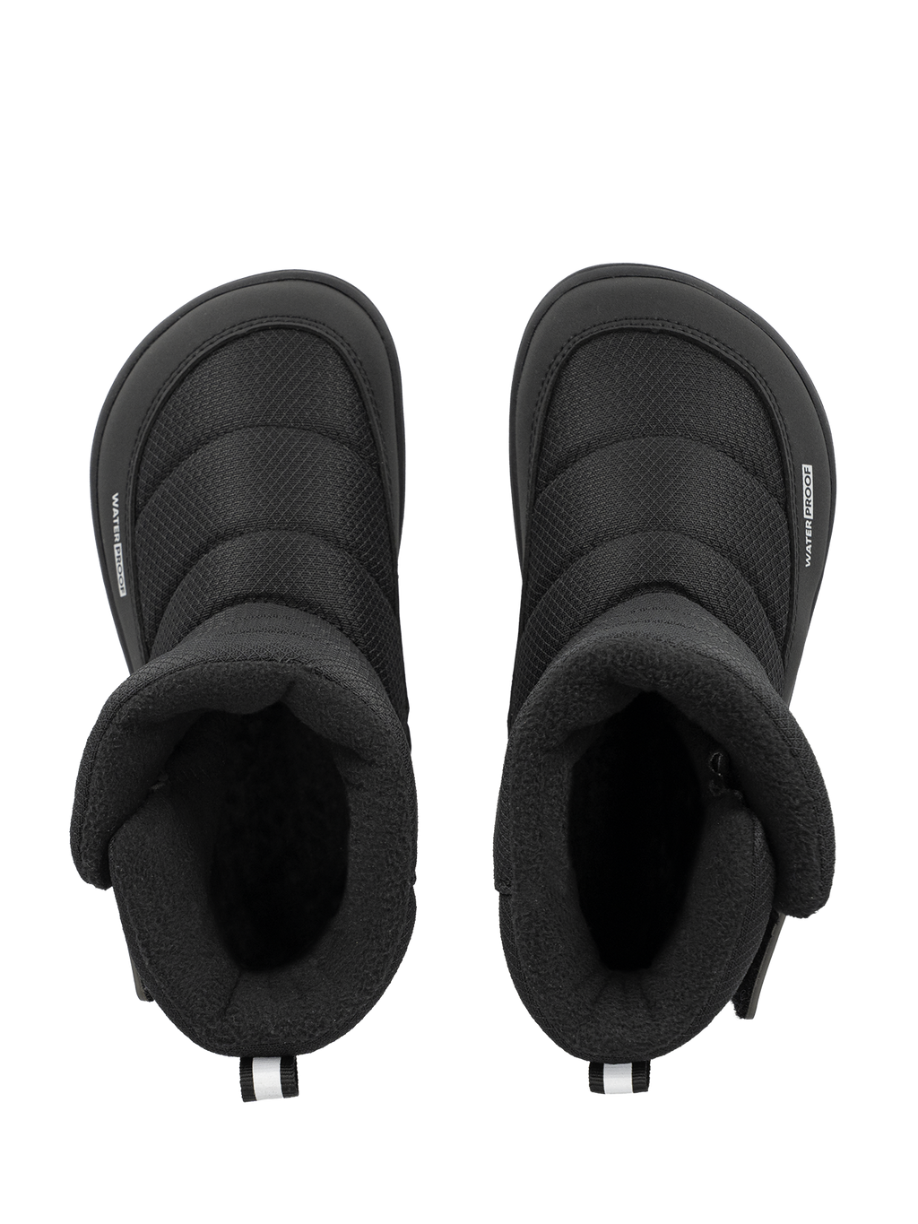 Kid's barefoot snow boots Be Lenka Ailo Preschool - All Black
