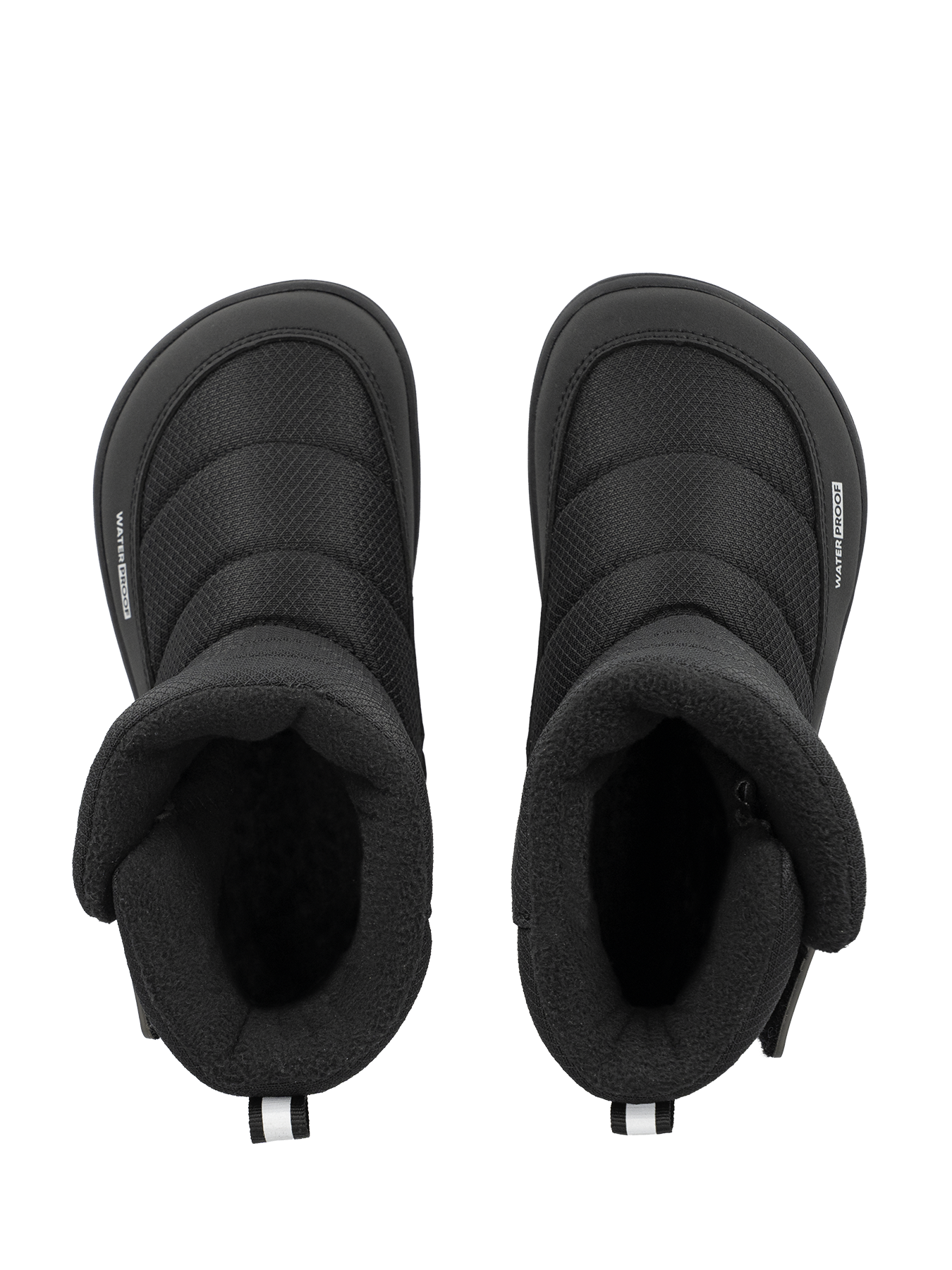 Kid's barefoot snow boots Be Lenka Ailo Preschool - All Black