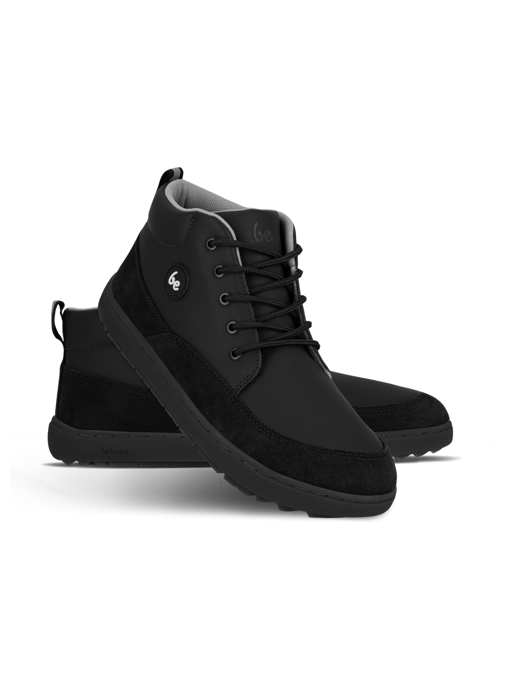 Kid's barefoot shoes Be Lenka Elio Junior - All Black