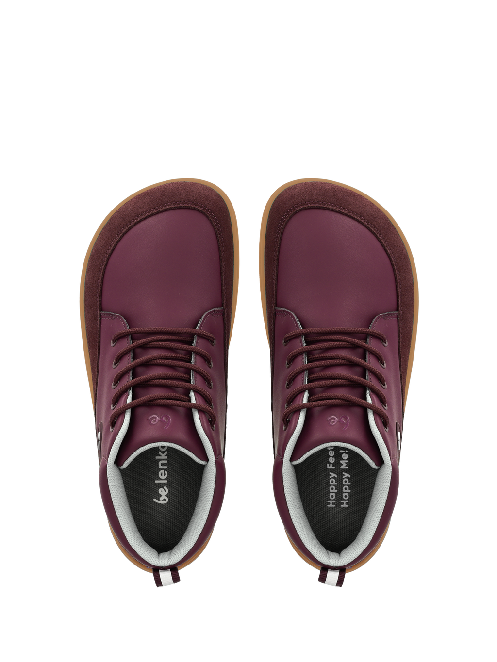 Kid's barefoot shoes Be Lenka Elio Junior - Berry