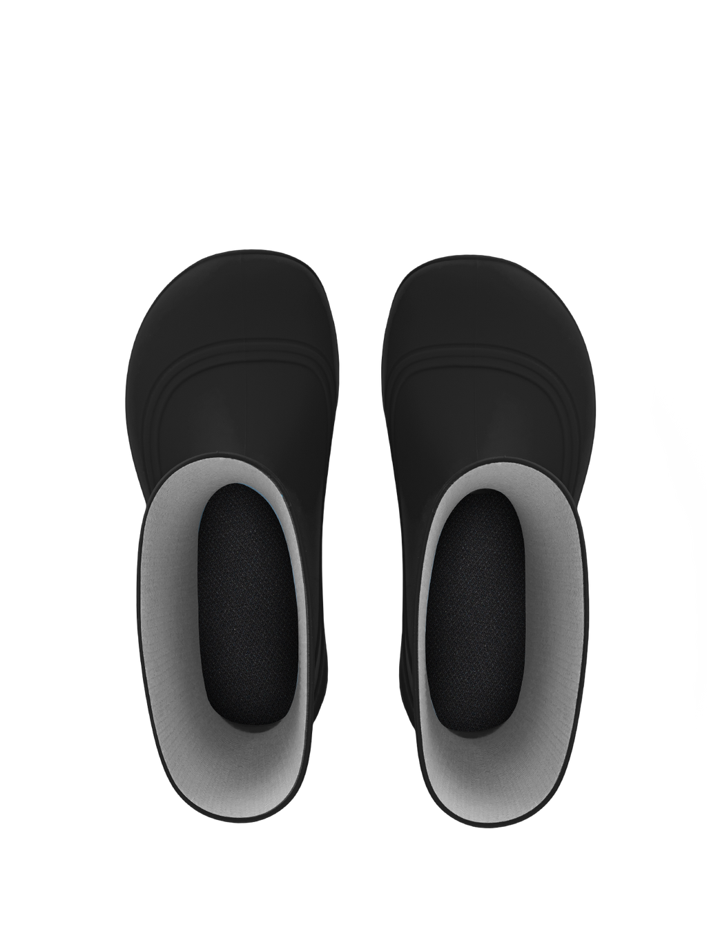 Kids Barefoot Rain Boots Be Lenka Pudds - Black