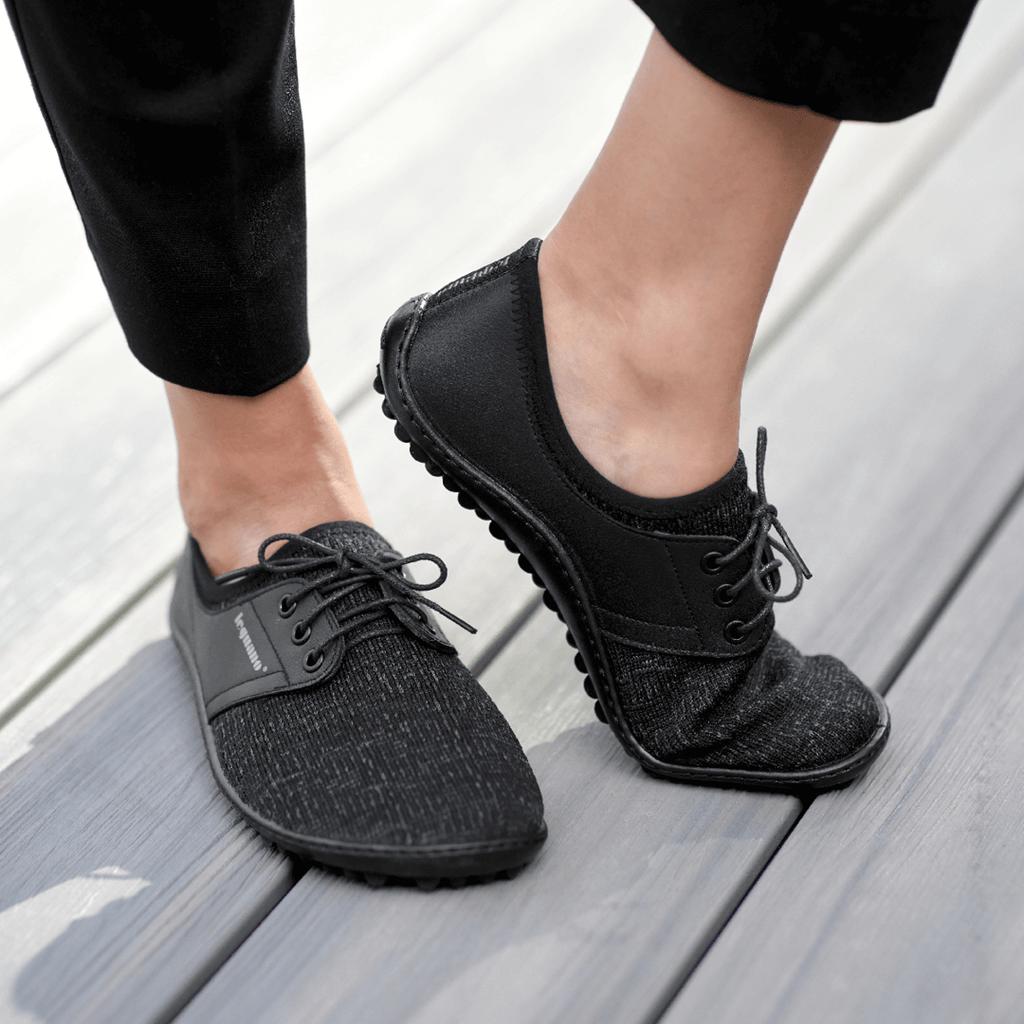 JUNO Black - Barefoot Shoe Store