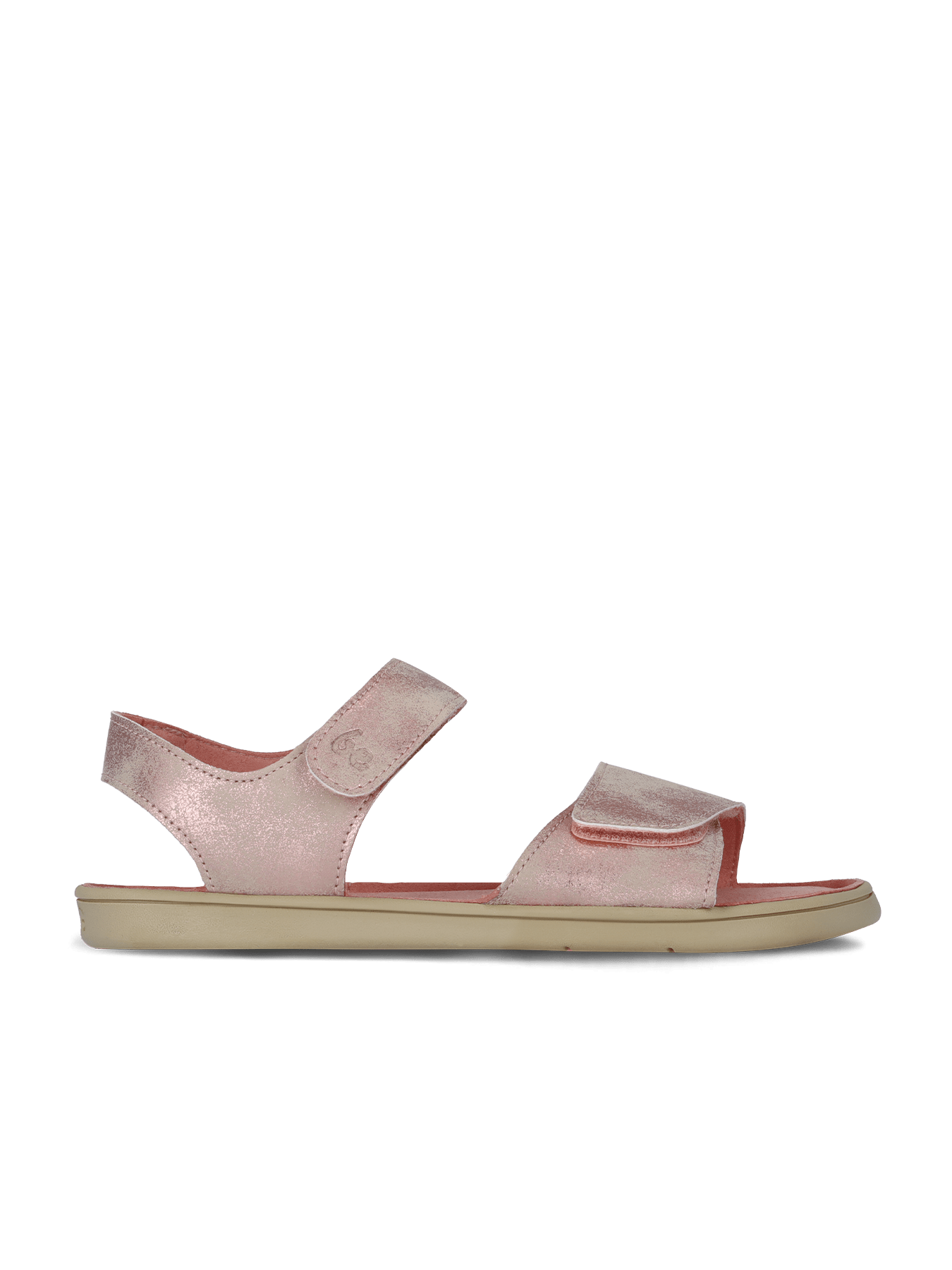 Kids' barefoot sandals Be Lenka Miami Junior - Coral Sparkle - Barefoot Shoe Store