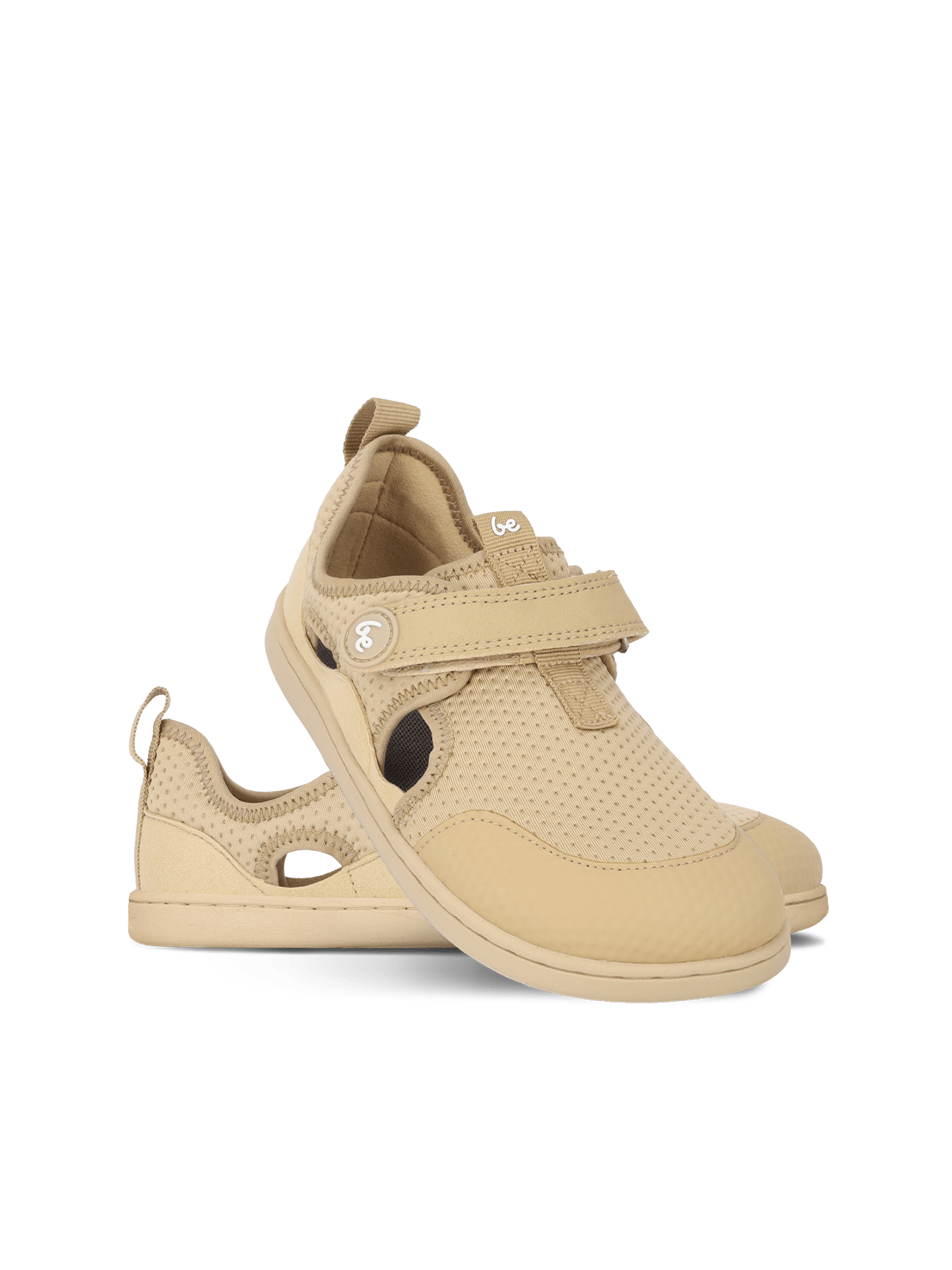 Kids' barefoot sandals Zest Kids - Beige - Barefoot Shoe Store