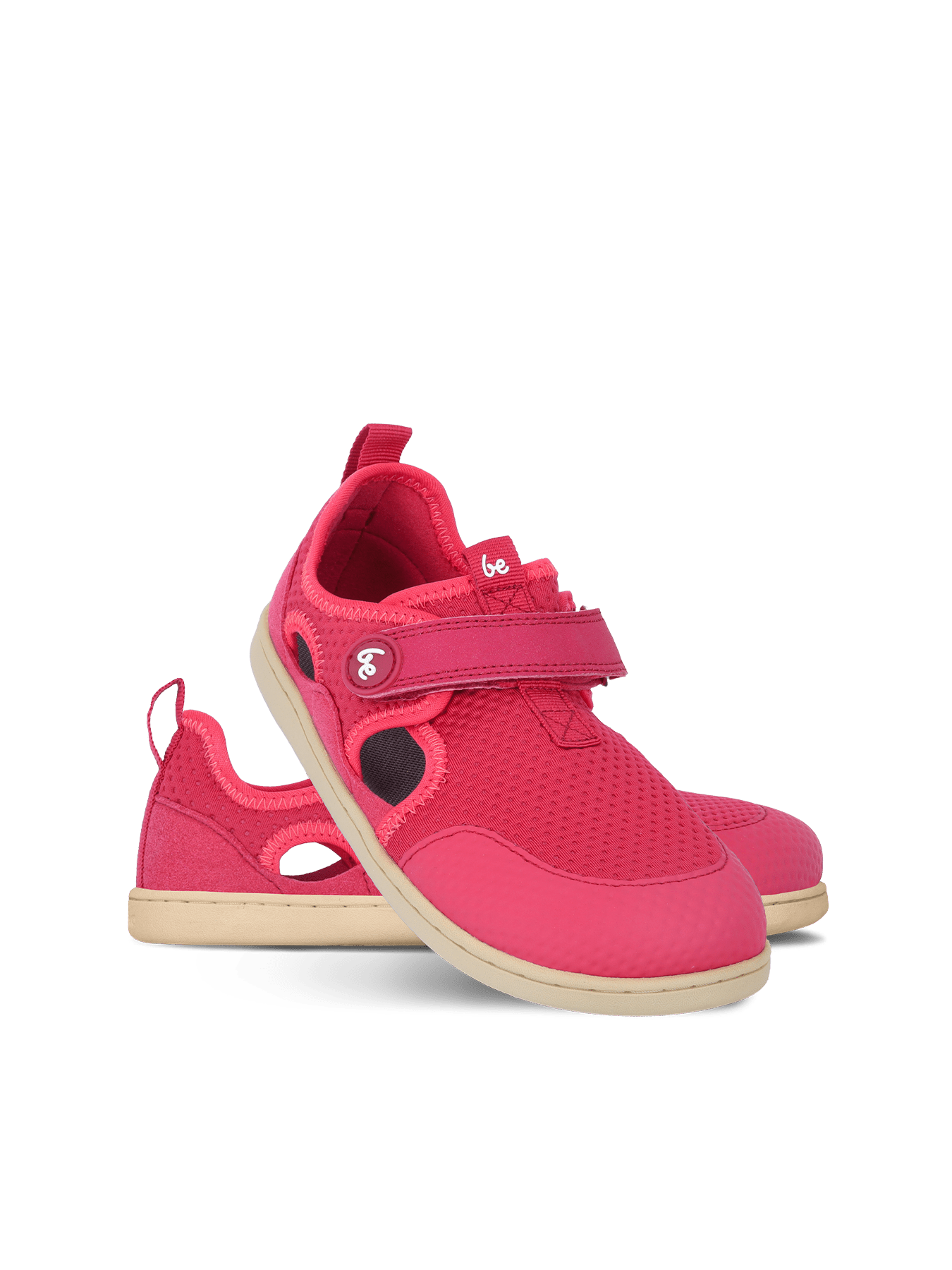 Kids' barefoot sandals Zest Kids - Berry - Barefoot Shoe Store