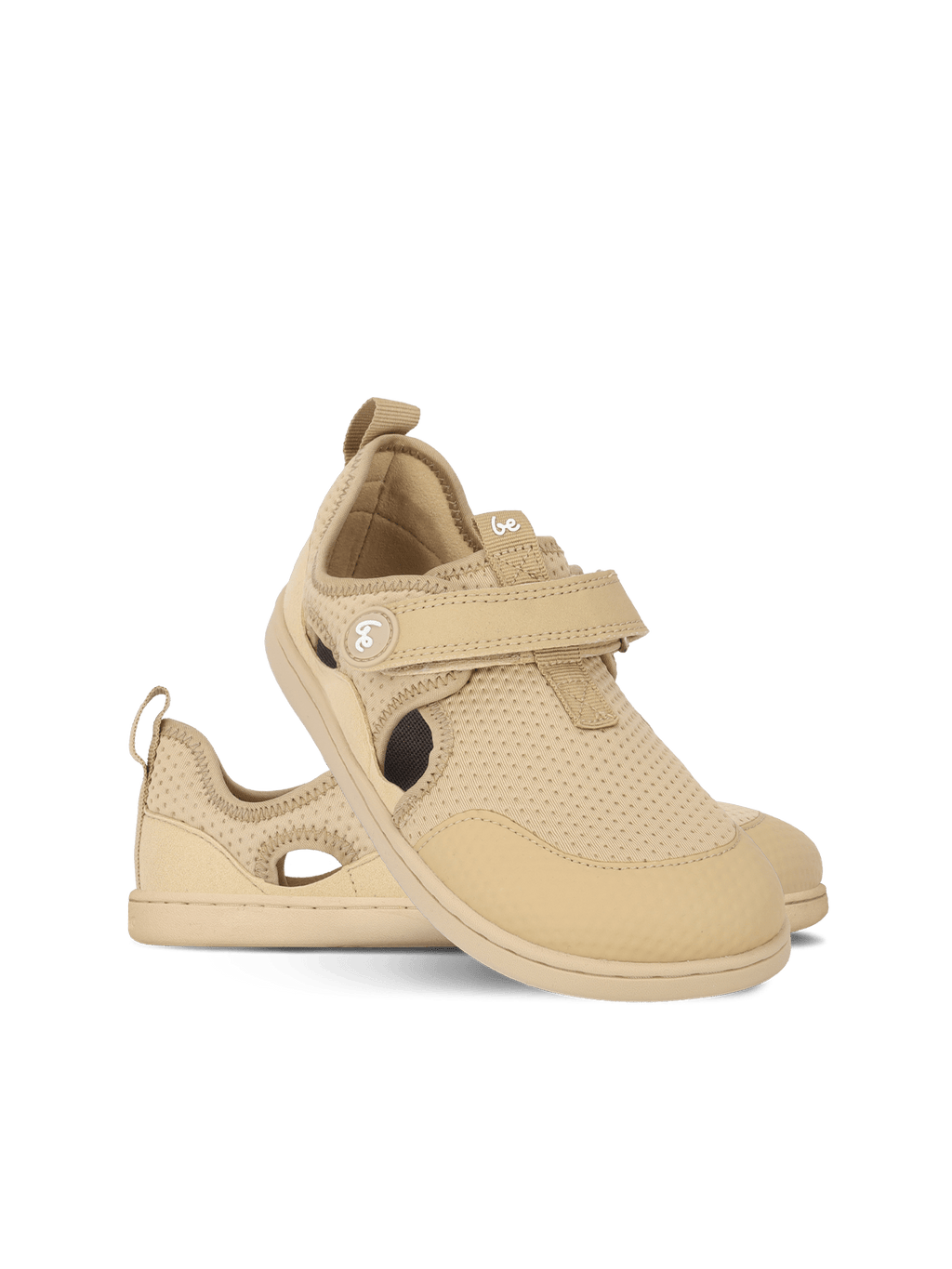 Kids' barefoot sandals Zest Preschool - Beige - Barefoot Shoe Store