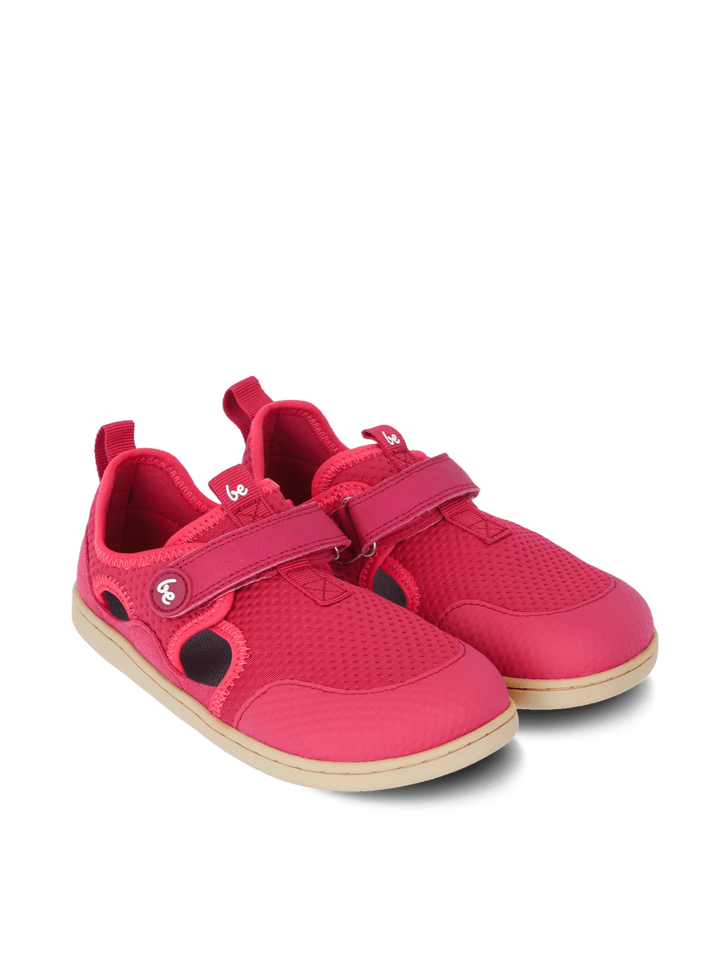 Kids' barefoot sandals Zest Preschool - Berry - Barefoot Shoe Store