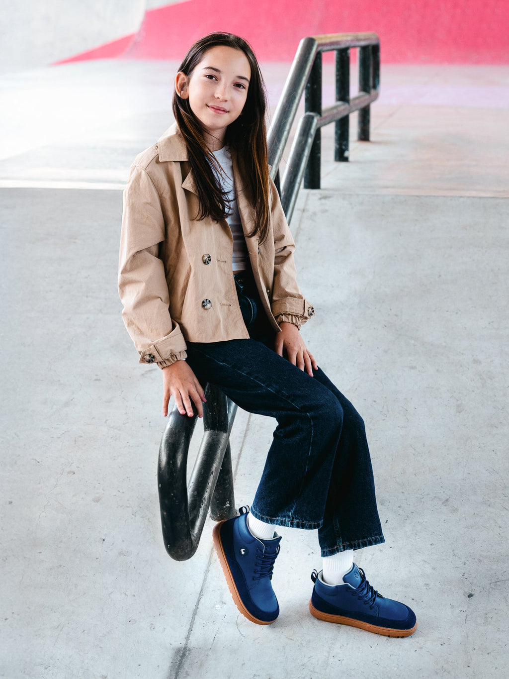 Kid's barefoot shoes Be Lenka Elio Junior - Dark Blue - Barefoot Shoe Store