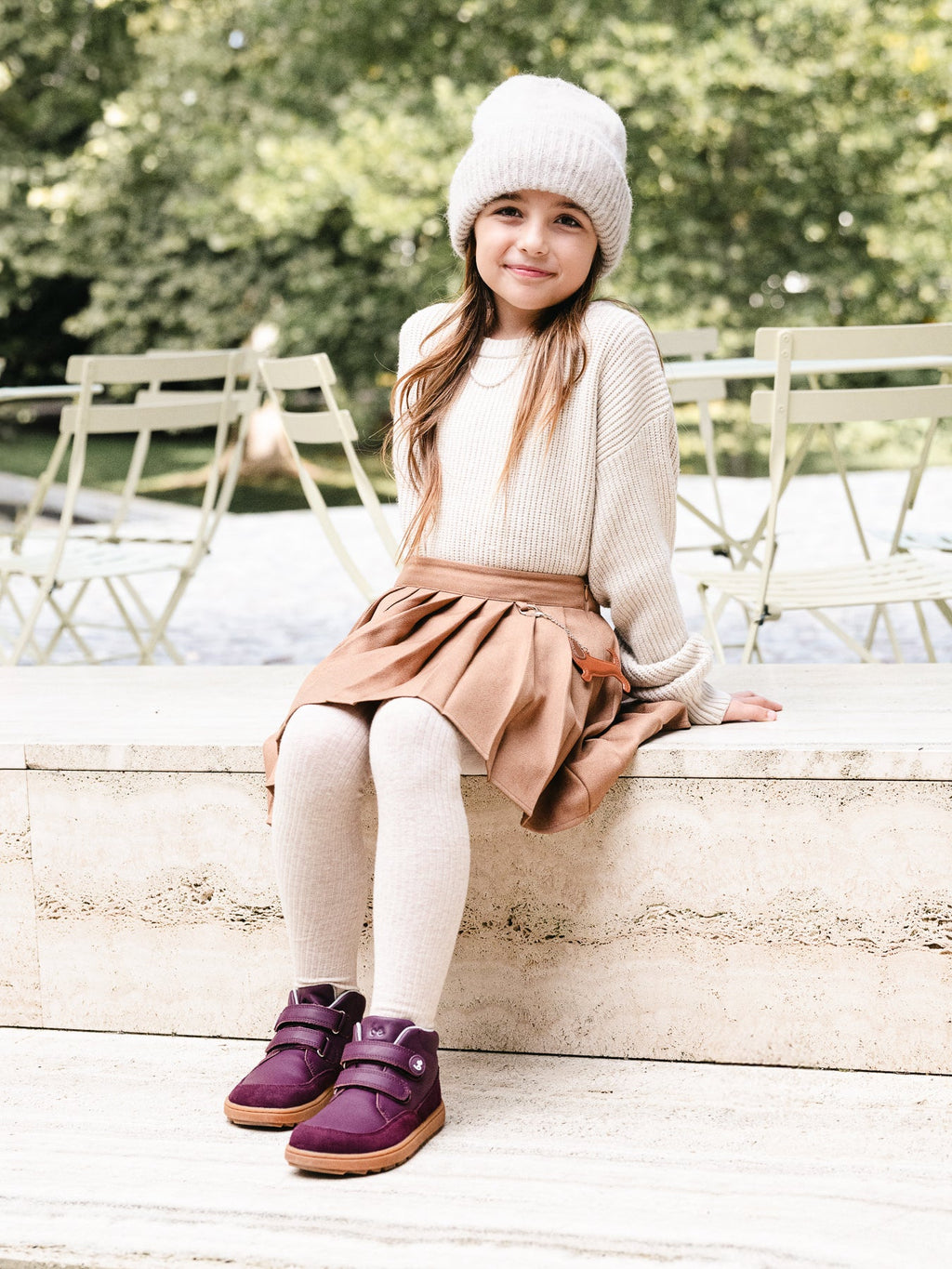 Kid's barefoot shoes Be Lenka Elio Kids - Berry - Barefoot Shoe Store