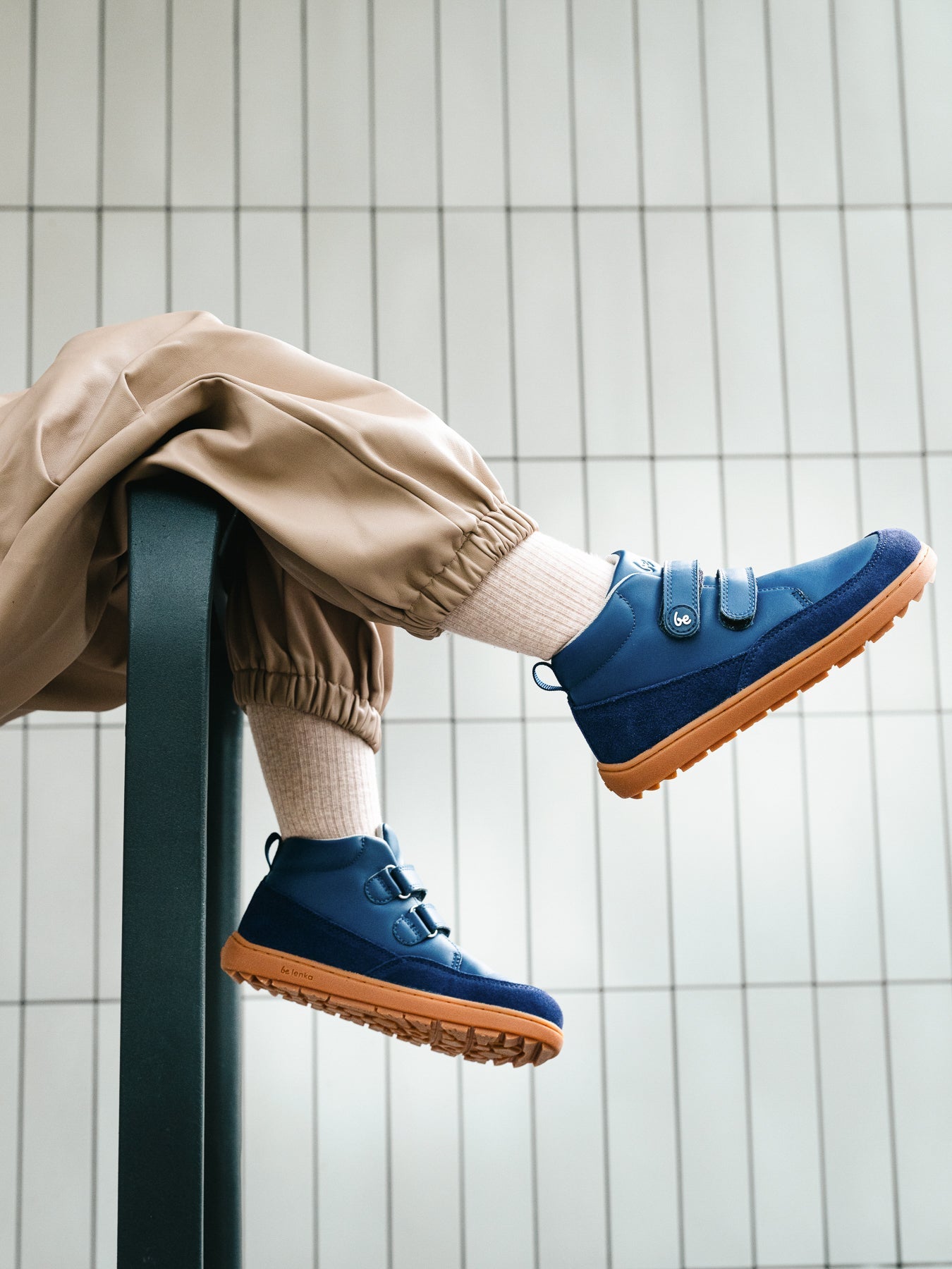 Kid's barefoot shoes Be Lenka Elio Kids - Dark Blue - Barefoot Shoe Store