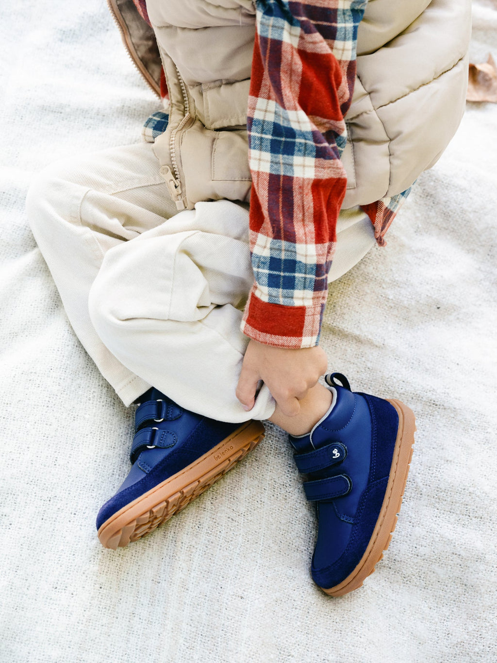 Kid's barefoot shoes Be Lenka Elio Preschool - Dark Blue - Barefoot Shoe Store