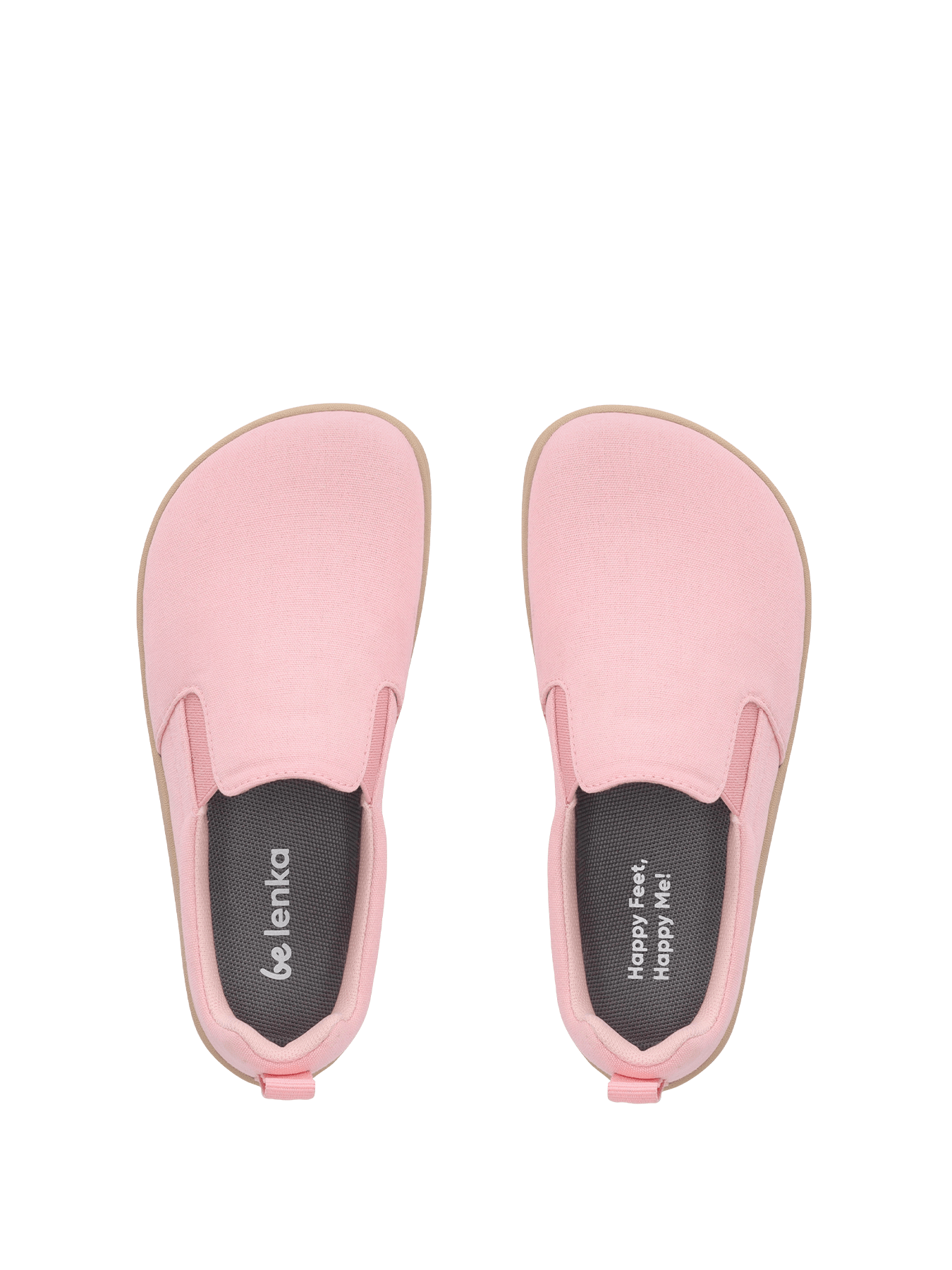 Kids barefoot Slip - on shoes Be Lenka Aura Preschool - Cotton Candy Pink - Barefoot Shoe Store