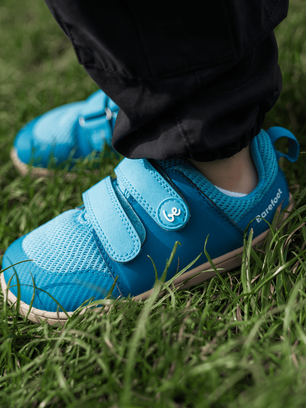 Kids barefoot sneakers Be Lenka Bounty Junior - Aqua - Barefoot Shoe Store