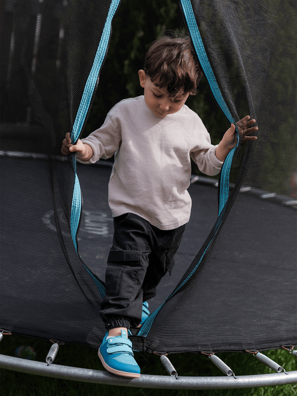 Kids barefoot sneakers Be Lenka Bounty Junior - Aqua - Barefoot Shoe Store