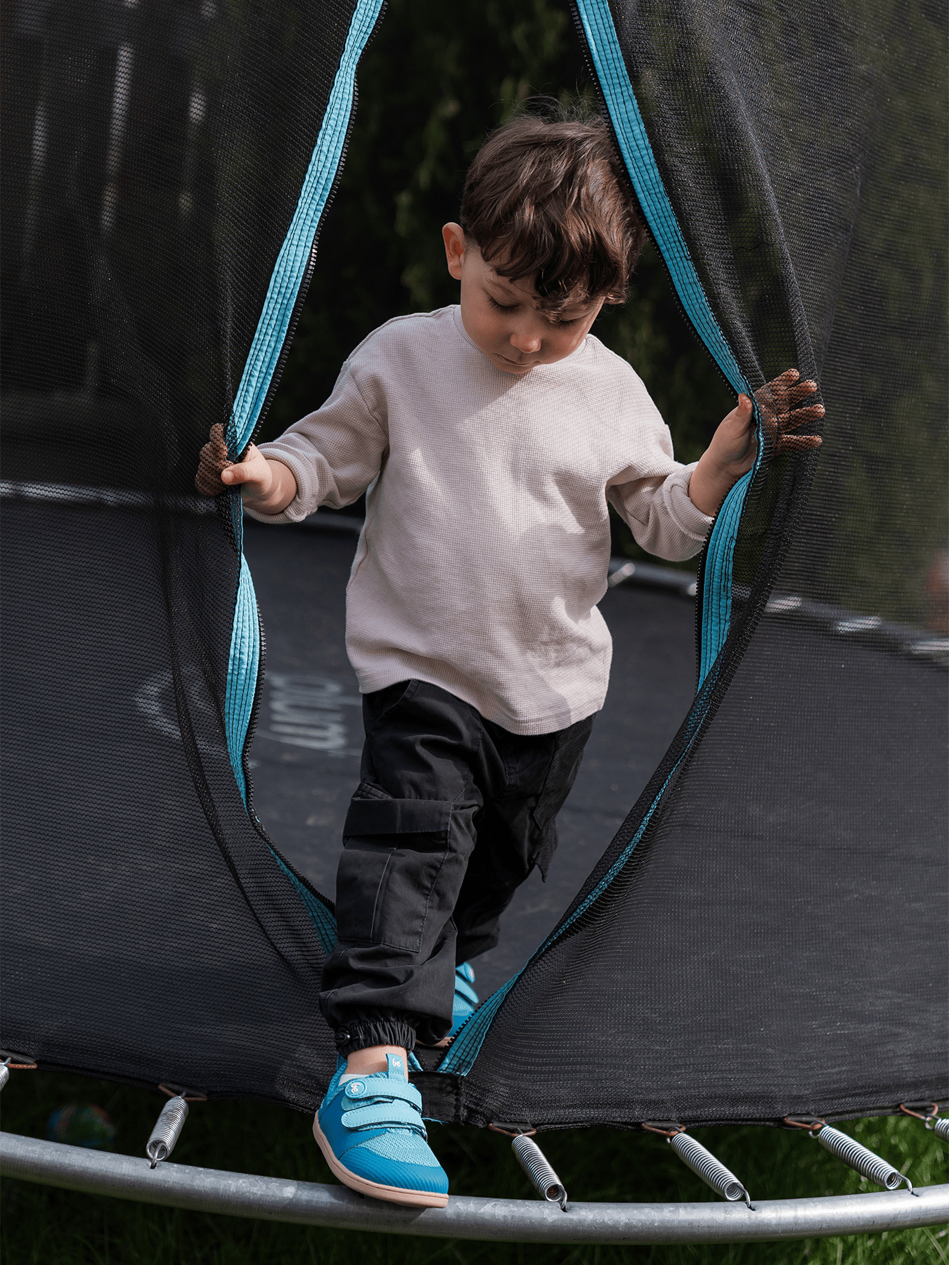 Kids barefoot sneakers Be Lenka Bounty Junior - Aqua - Barefoot Shoe Store