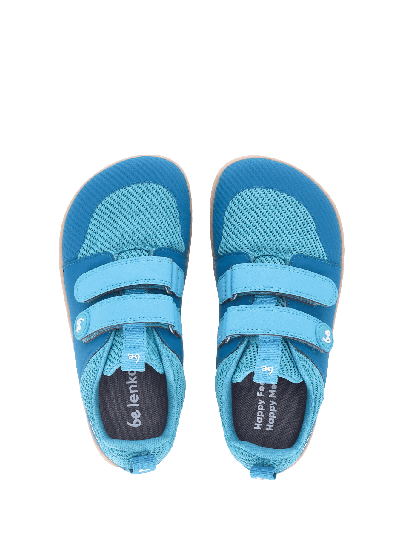 Kids barefoot sneakers Be Lenka Bounty Junior - Aqua - Barefoot Shoe Store