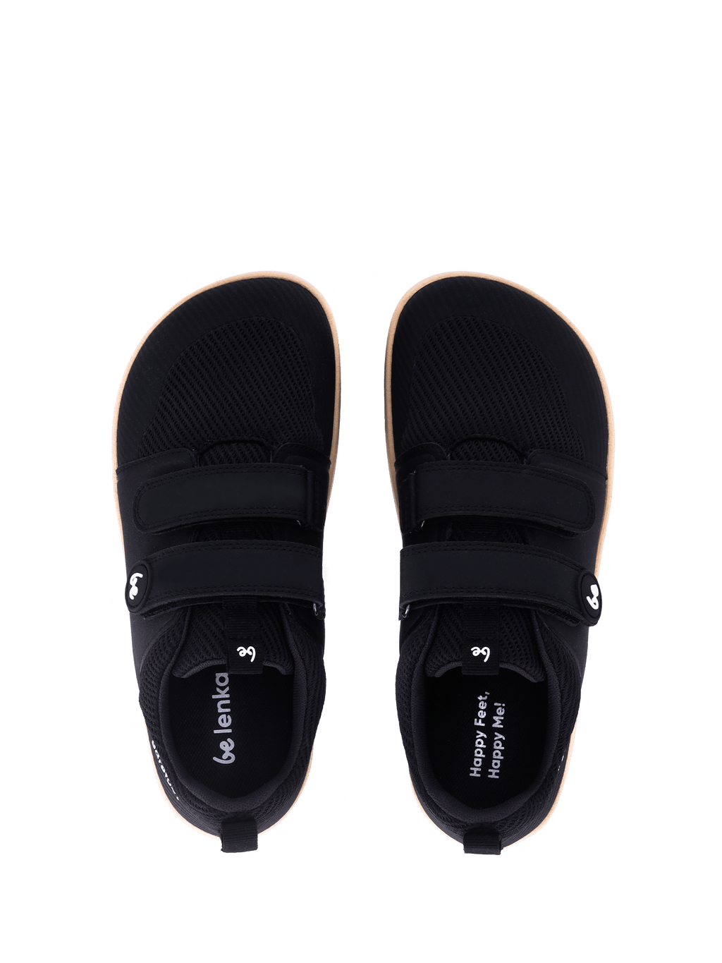 Kids barefoot sneakers Be Lenka Bounty Junior - Black - Barefoot Shoe Store