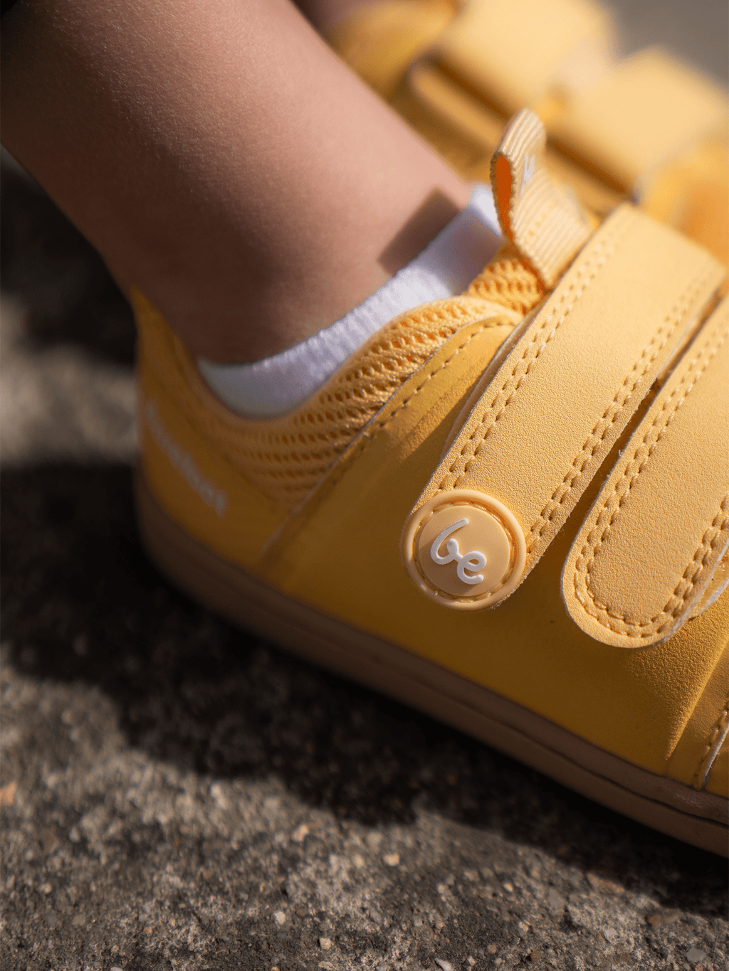 Kids barefoot sneakers Be Lenka Bounty Junior - Yellow - Barefoot Shoe Store