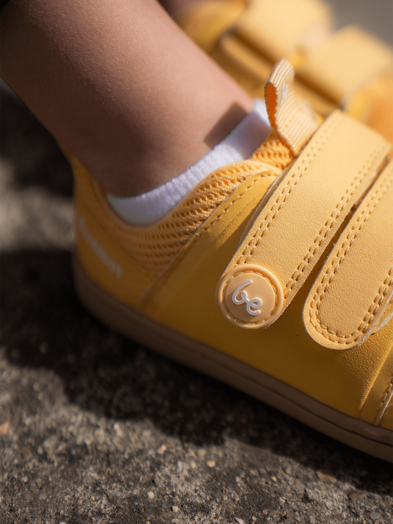 Kids barefoot sneakers Be Lenka Bounty Junior - Yellow - Barefoot Shoe Store