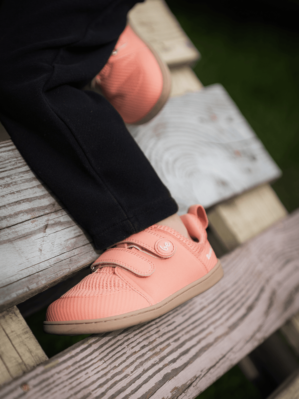 Kids barefoot sneakers Be Lenka Bounty Kids - Coral Pink - Barefoot Shoe Store