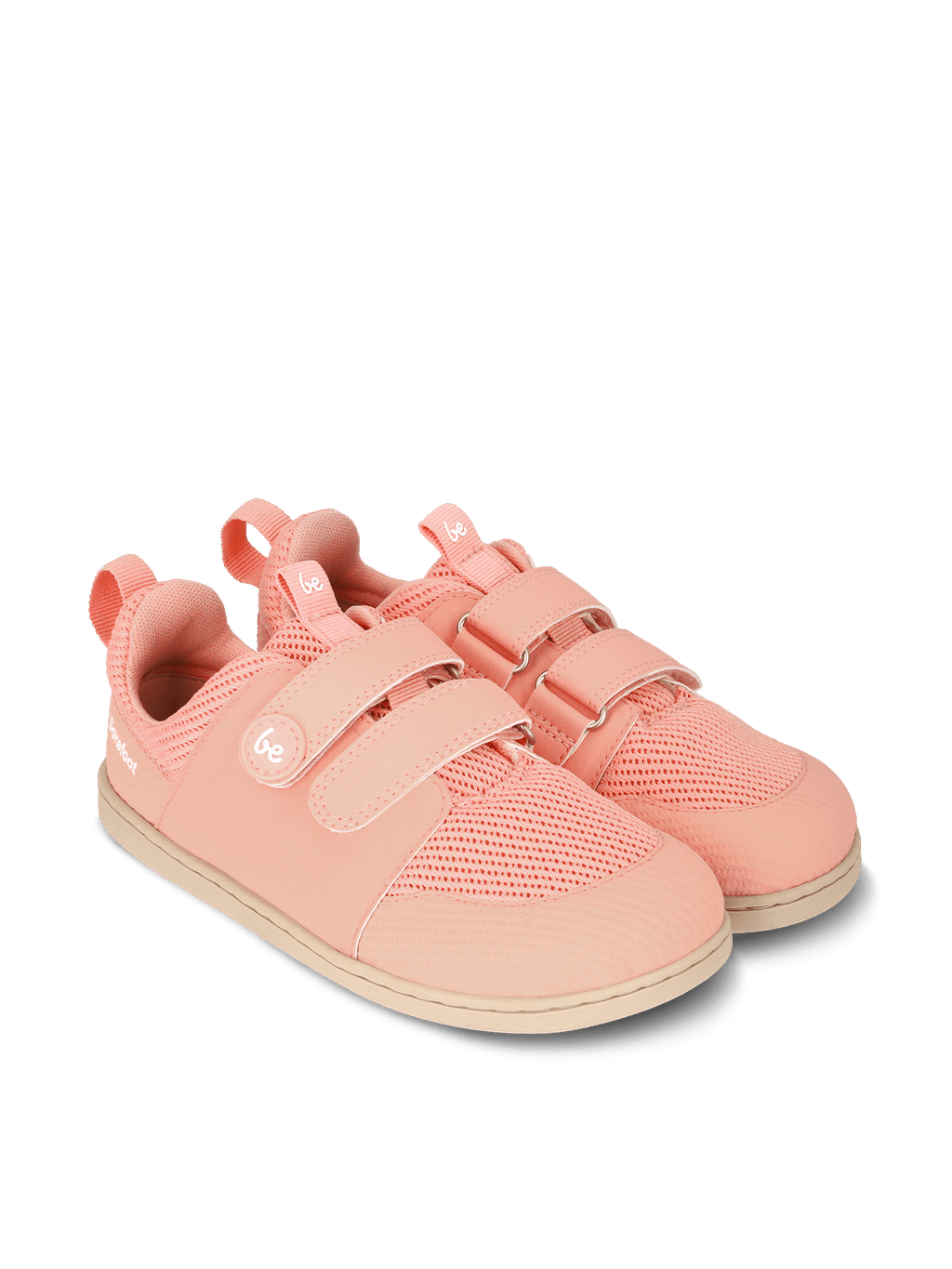 Kids barefoot sneakers Be Lenka Bounty Kids - Coral Pink - Barefoot Shoe Store