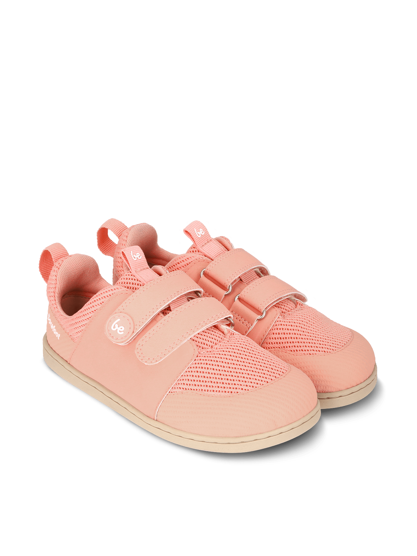 Kids barefoot sneakers Be Lenka Bounty Kids - Coral Pink - Barefoot Shoe Store