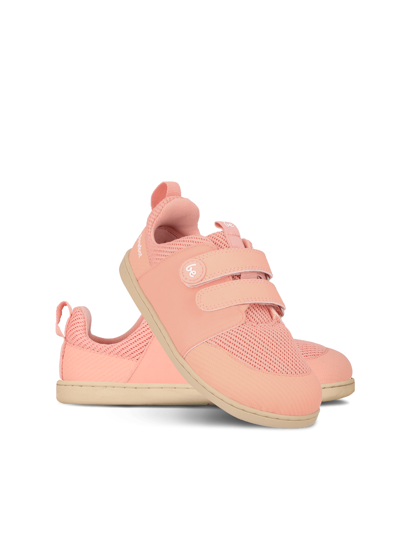 Kids barefoot sneakers Be Lenka Bounty Kids - Coral Pink - Barefoot Shoe Store